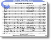What Were You Thinking? Jazz Ensemble sheet music cover